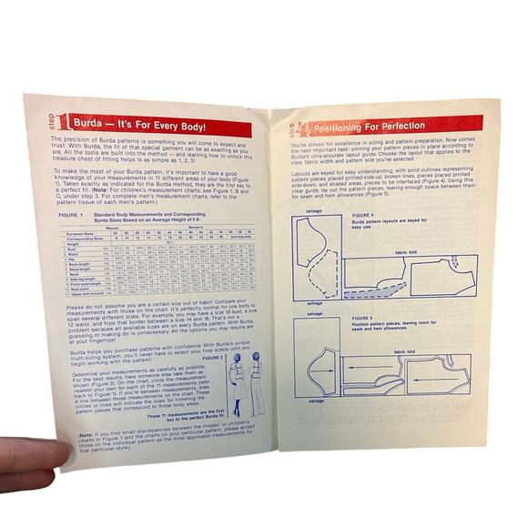 Set of 3 Vintage Burda Sewing Booklets Fitting Tips & Fashion Pattern Guides - Picture 12 of 13